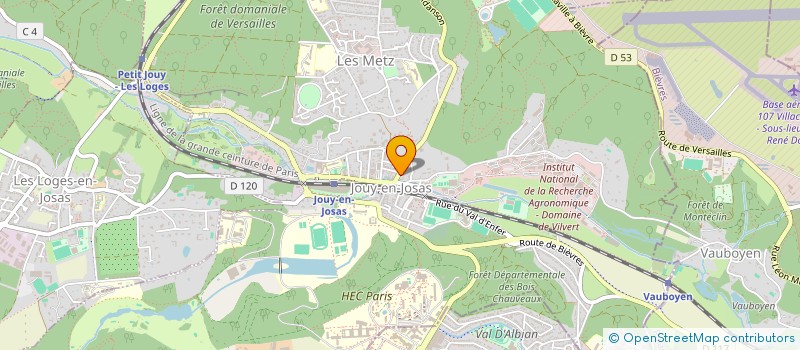 localisation de l'entreprise MONSIEUR BAPTISTE BRIERE  JOUY-EN-JOSAS