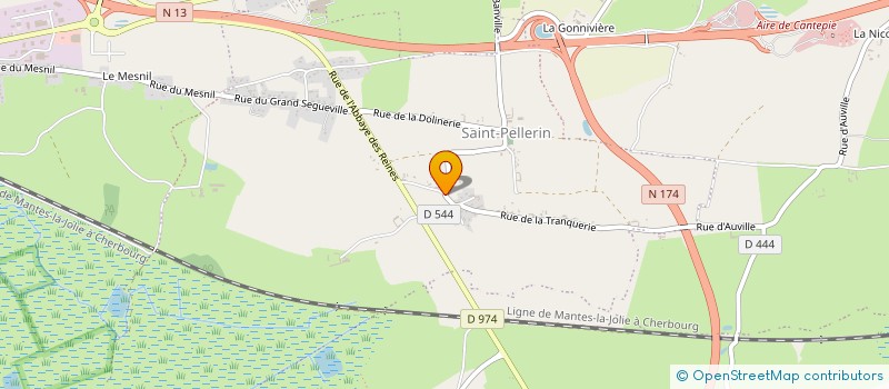 localisation de l'entreprise MONSIEUR BAPTISTE BROCHARD à CARENTAN-LES-MARAIS