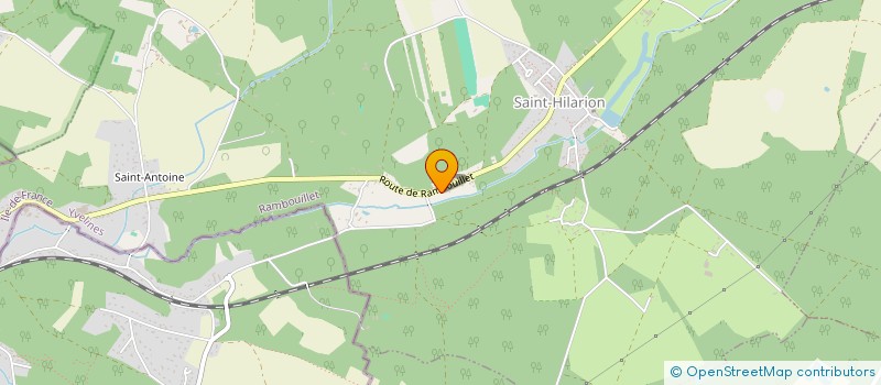 localisation de l'entreprise MONSIEUR BAPTISTE BROSSARD KIMMEL  POIGNY-LA-FORET