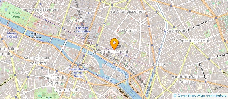 localisation de l'entreprise MONSIEUR BAPTISTE BROTHIIER  PARIS