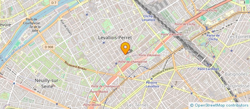 localisation de l'entreprise MONSIEUR BAPTISTE BROUARD à LEVALLOIS-PERRET