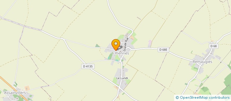 localisation de l'entreprise MONSIEUR BAPTISTE BRUNEL  COURTEMANCHE