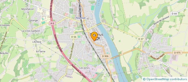 localisation de l'entreprise MONSIEUR BAPTISTE BUATOIS  TOURNUS