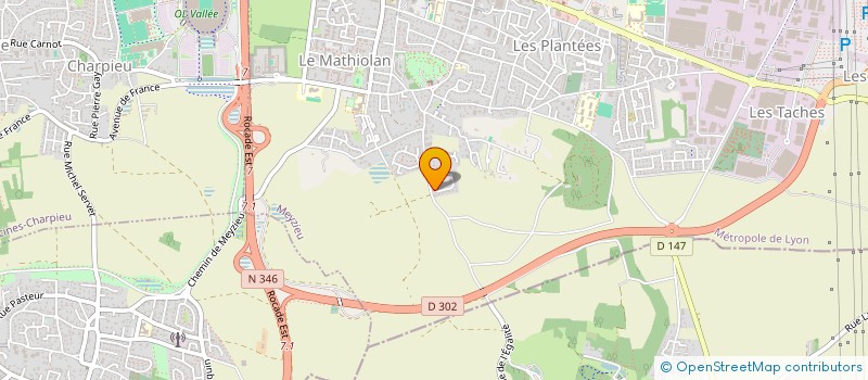 localisation de l'entreprise MONSIEUR BAPTISTE BUCHET  MEYZIEU