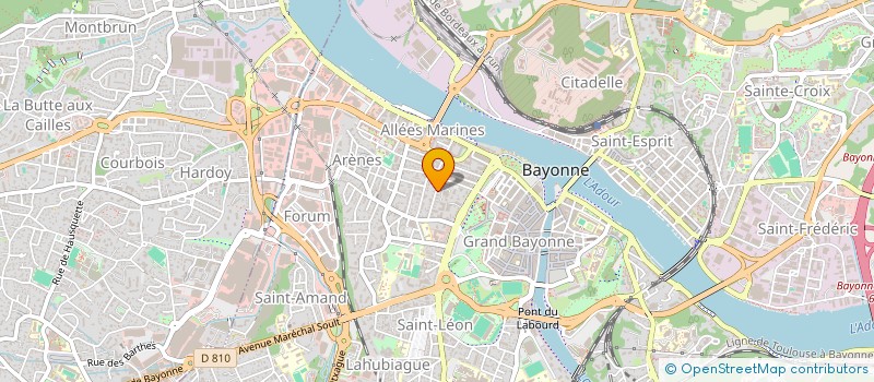 localisation de l'entreprise MONSIEUR BAPTISTE CAILL à BAYONNE