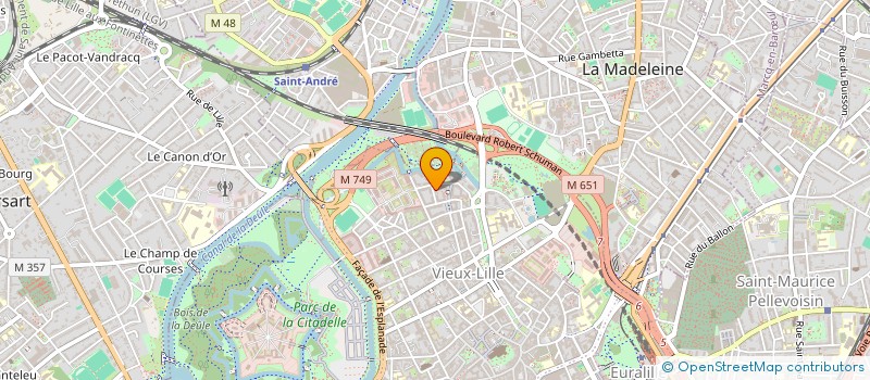 localisation de l'entreprise MONSIEUR BAPTISTE CALLOIRE à LILLE
