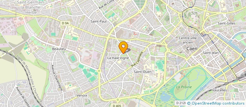 localisation de l'entreprise MONSIEUR BAPTISTE CARPENTIER à CAEN