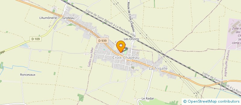 localisation de l'entreprise MONSIEUR BAPTISTE CARPENTIER  CROIX-CHAPEAU