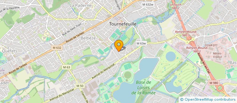 localisation de l'entreprise MONSIEUR BAPTISTE CARRERE à TOURNEFEUILLE