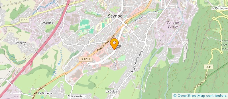 localisation de l'entreprise MONSIEUR BAPTISTE CARTEAUX à ANNECY
