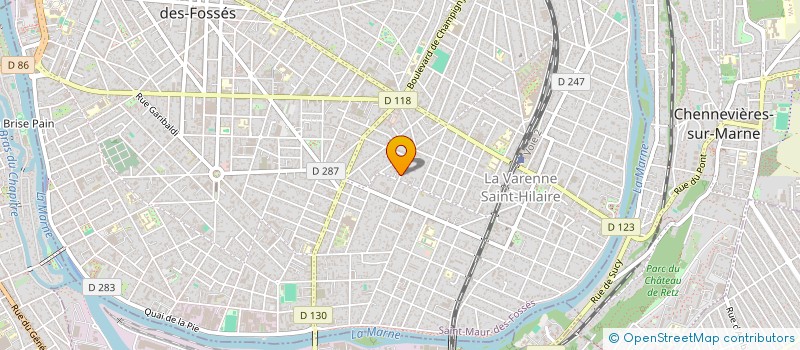 localisation de l'entreprise MONSIEUR BAPTISTE CASSIER à SAINT-MAUR-DES-FOSSES