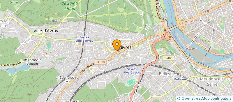 localisation de l'entreprise MONSIEUR BAPTISTE CASTELLANI à SEVRES