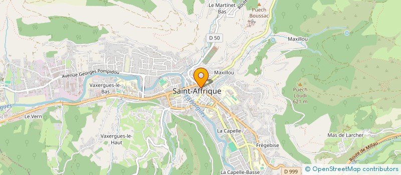 localisation de l'entreprise MONSIEUR BAPTISTE CAUSSAT  SAINT-AFFRIQUE