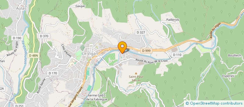 localisation de l'entreprise MONSIEUR BAPTISTE CAVALIER  LE VIGAN