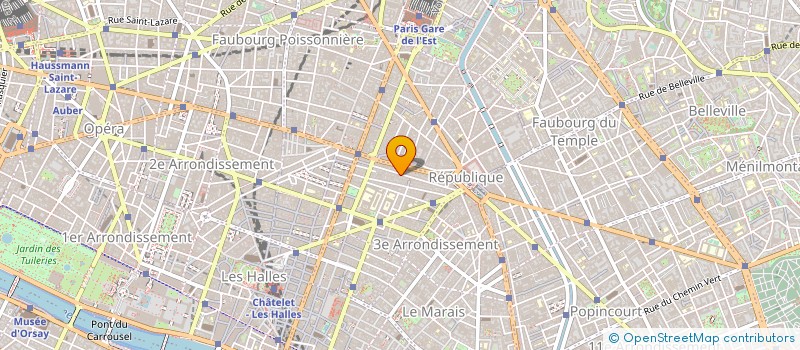 localisation de l'entreprise MONSIEUR BAPTISTE CAZANCON à PARIS