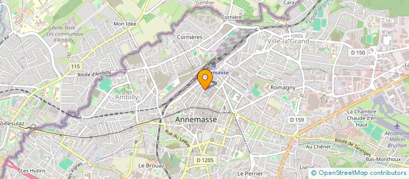 localisation de l'entreprise MONSIEUR BAPTISTE CHALOT  ANNEMASSE