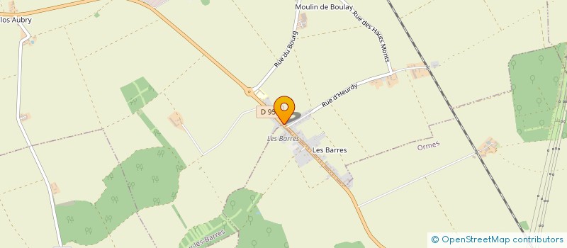 localisation de l'entreprise MONSIEUR BAPTISTE CHATELAIN  ORMES