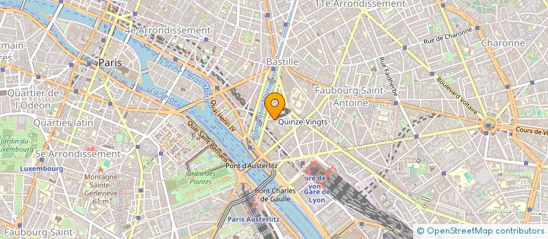 localisation de l'entreprise MONSIEUR BAPTISTE CHAUVEAU  PARIS