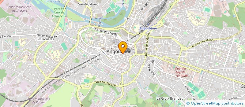 localisation de l'entreprise MONSIEUR BAPTISTE CHEMA à ANGOULEME