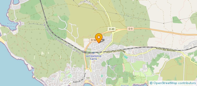 localisation de l'entreprise MONSIEUR BAPTISTE CHERCHOUR à MARTIGUES