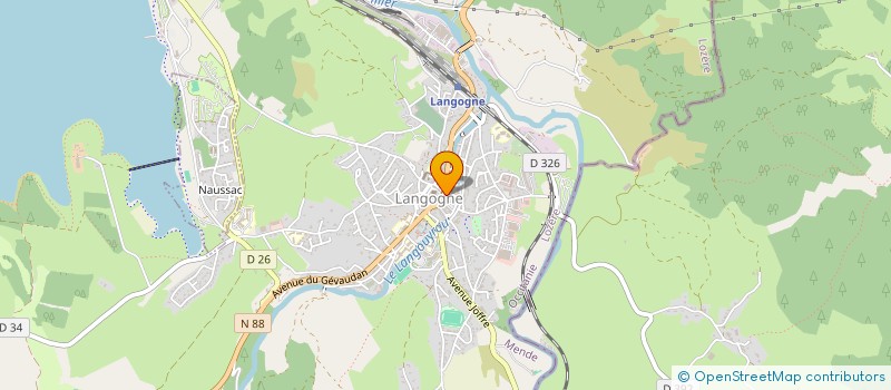 localisation de l'entreprise MONSIEUR BAPTISTE CHEVALIER à LANGOGNE