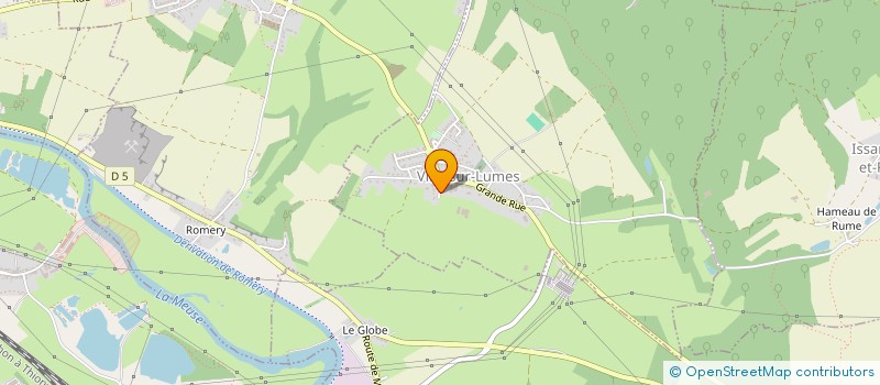 localisation de l'entreprise MONSIEUR BAPTISTE CHIRON  VILLE-SUR-LUMES