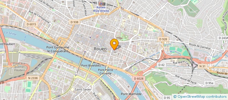 localisation de l'entreprise MONSIEUR BAPTISTE CHOPART  ROUEN