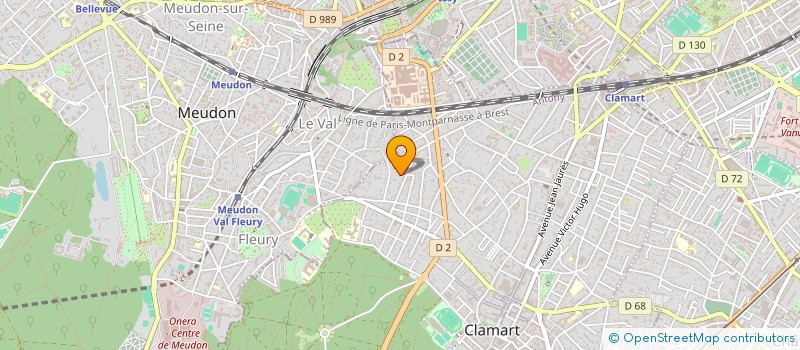 localisation de l'entreprise MONSIEUR BAPTISTE CLAIRET à CLAMART