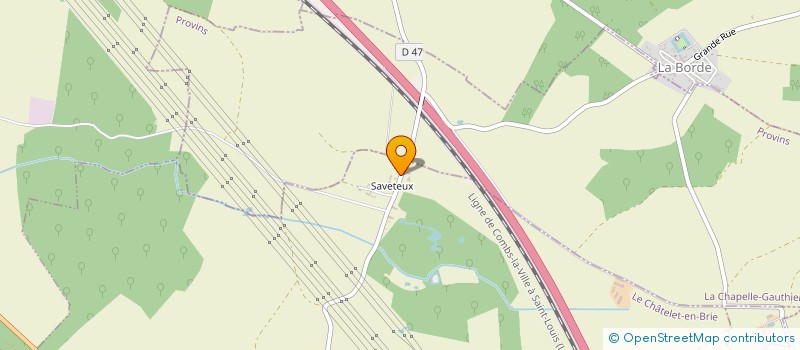 localisation de l'entreprise MONSIEUR BAPTISTE COENT  LE CHATELET-EN-BRIE