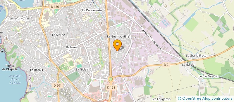 localisation de l'entreprise MONSIEUR BAPTISTE COEURU  SAINT-SULIAC