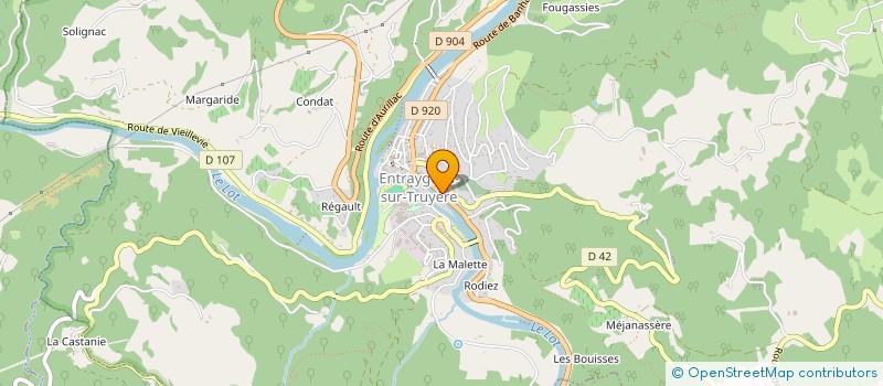 localisation de l'entreprise MONSIEUR BAPTISTE COHAS à LABROUSSE