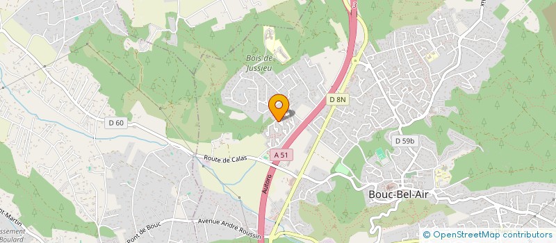 localisation de l'entreprise MONSIEUR BAPTISTE COLENSON à BOUC-BEL-AIR