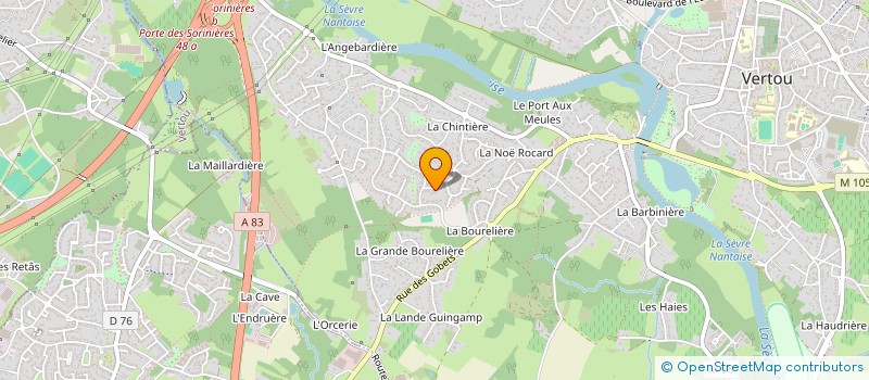 localisation de l'entreprise MONSIEUR BAPTISTE COLLOC à VERTOU