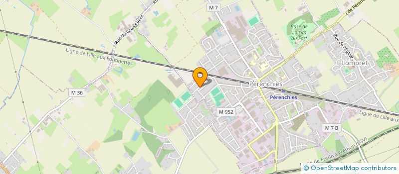 localisation de l'entreprise MONSIEUR BAPTISTE COQUET  PERENCHIES