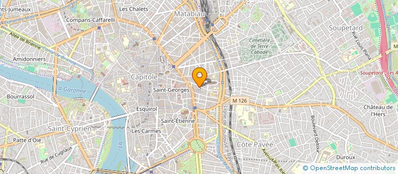 localisation de l'entreprise MONSIEUR BAPTISTE CORVI  TOULOUSE