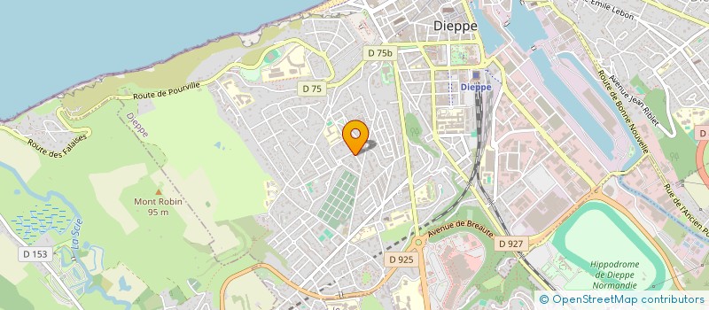 localisation de l'entreprise MONSIEUR BAPTISTE COSSIN à DIEPPE