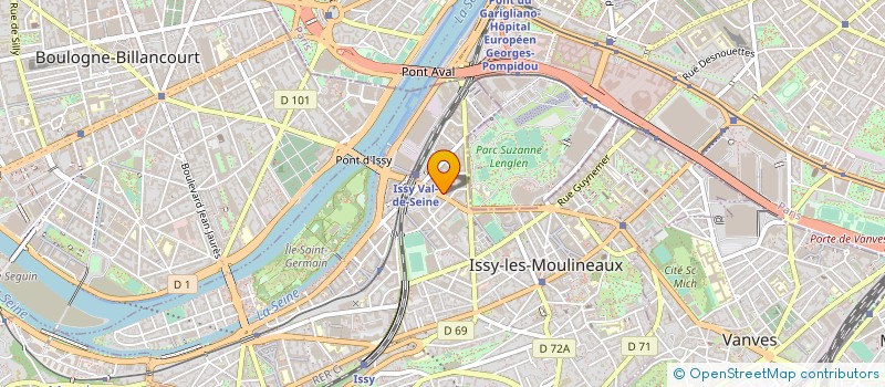 localisation de l'entreprise MONSIEUR BAPTISTE COSTANZO à ISSY-LES-MOULINEAUX