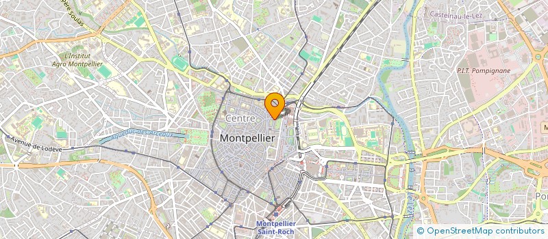 localisation de l'entreprise MONSIEUR BAPTISTE COULLON  ANIANE