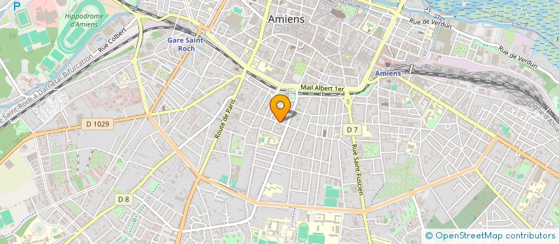 localisation de l'entreprise MONSIEUR BAPTISTE COULMONT  AMIENS