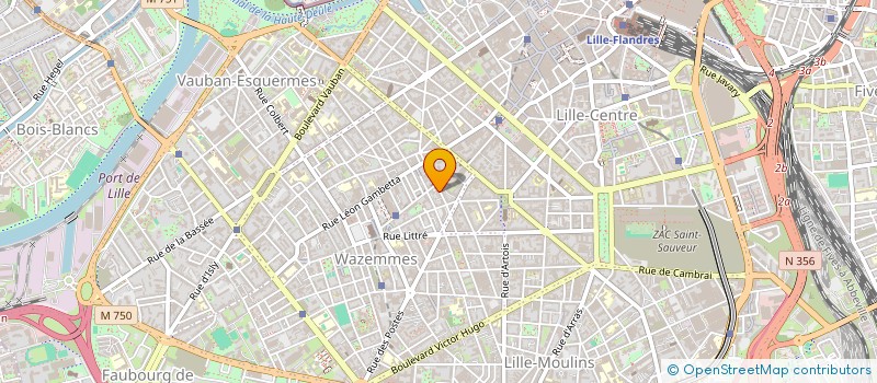 localisation de l'entreprise MONSIEUR BAPTISTE COULON  LILLE