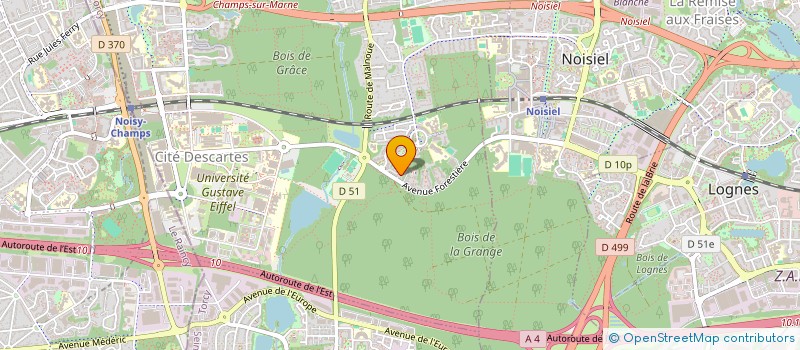 localisation de l'entreprise MONSIEUR BAPTISTE CRESPY  CHAMPS-SUR-MARNE