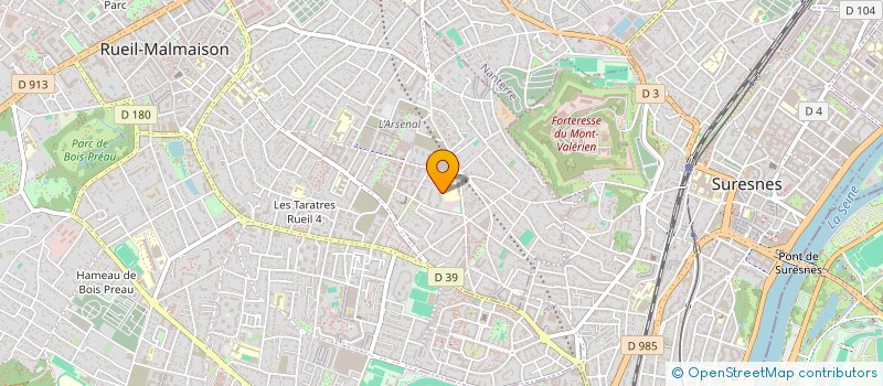 localisation de l'entreprise MONSIEUR BAPTISTE CRETINON à RUEIL-MALMAISON