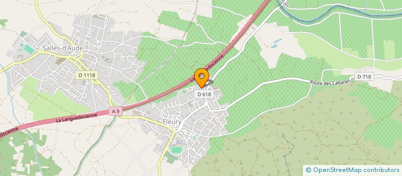 localisation de l'entreprise MONSIEUR BAPTISTE CURBAILLE  FLEURY