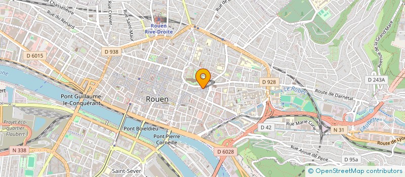 localisation de l'entreprise MONSIEUR BAPTISTE DA CUNHA  ROUEN