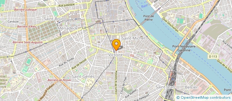 localisation de l'entreprise MONSIEUR BAPTISTE DANIERE  BORDEAUX