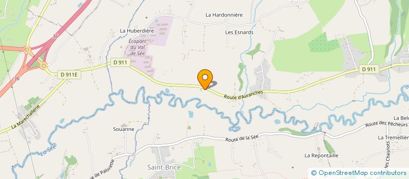 localisation de l'entreprise MONSIEUR BAPTISTE DARDENNE  LE PARC