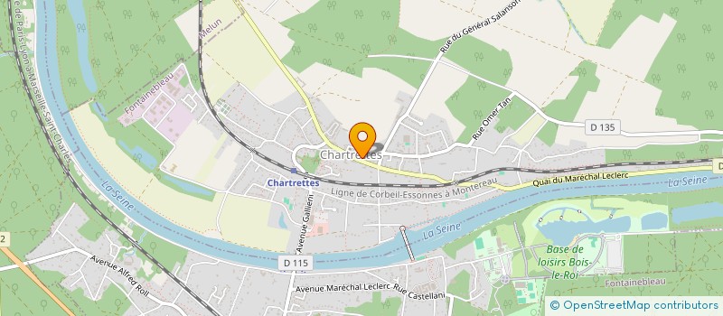 localisation de l'entreprise MONSIEUR BAPTISTE DARRE à CHARTRETTES