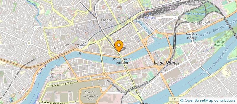 localisation de l'entreprise MONSIEUR BAPTISTE DE BAILLIENCOURT DIT COURCOL à NANTES