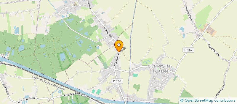 localisation de l'entreprise MONSIEUR BAPTISTE DEBUCOIT  CUINCHY