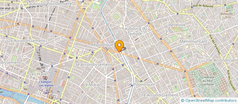 localisation de l'entreprise MONSIEUR BAPTISTE DECAUX  PARIS